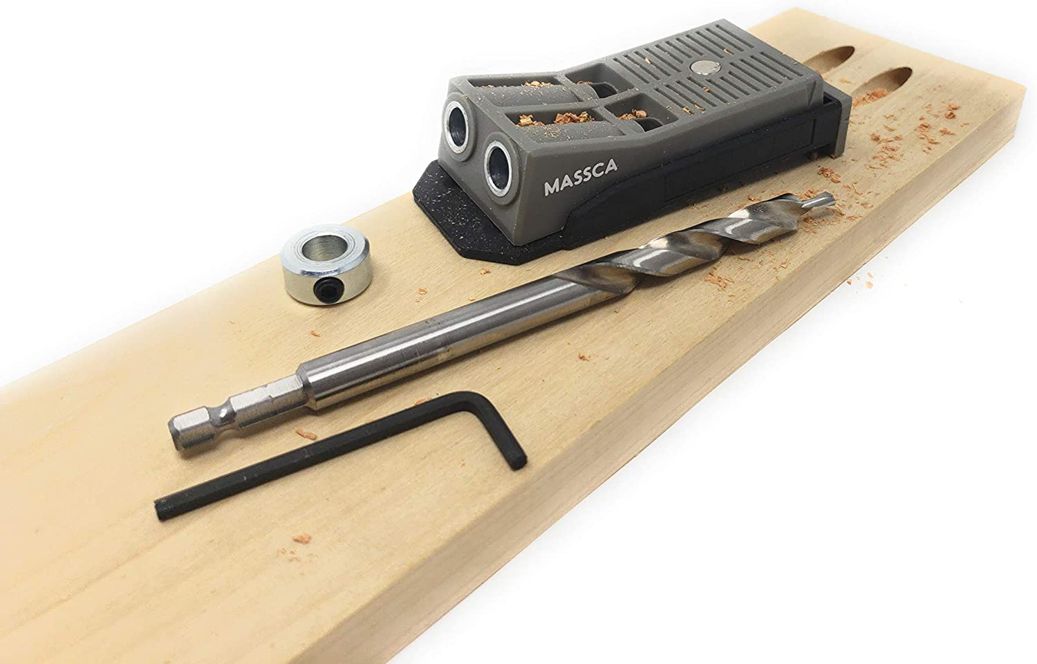 Massca Twin Pocket Hole Jig Set ​