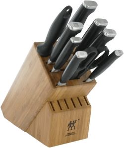 J.A. Henckels TWIN Four Star II 10-pc Knife Block Set