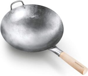 Mammafong Traditional Carbon Steel wok