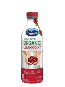 Ocean Spray unsweetened cranberry juice