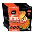 Alpha Frozen Foods Spicy Chik n Meatless Breaded Patties table