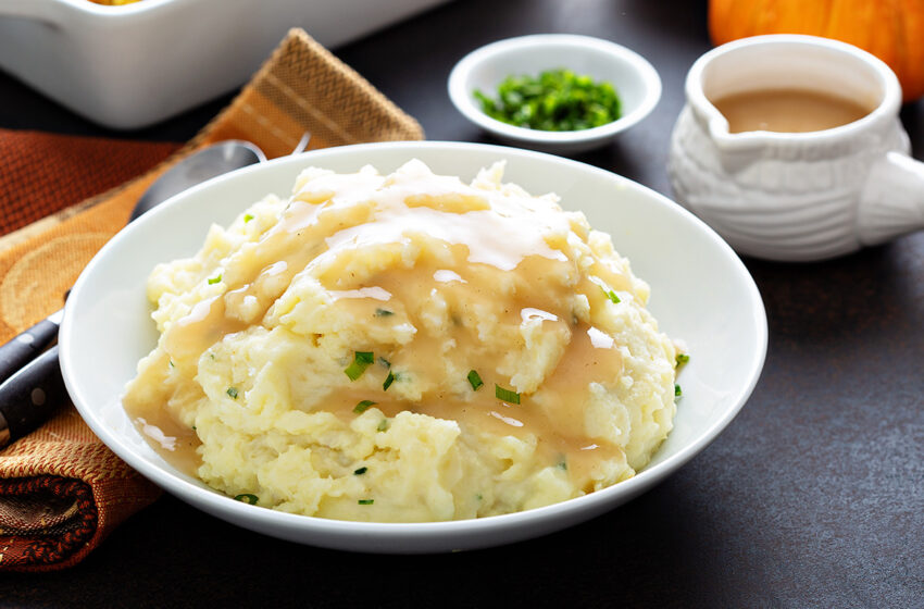  Garlic Mashed Potatoes and Gravy Recipe